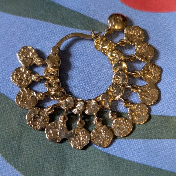 EUC Sezane Tia Hoop Earrings - Picture 3 of 6